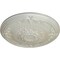Ekena Millwork Athens Ceiling Medallion (Fits Canopies up to 3 5/8"), Hand-Painted Flash Blue, 26 1/4"OD x 3 1/4"P CM27ATFBS - alternate 2